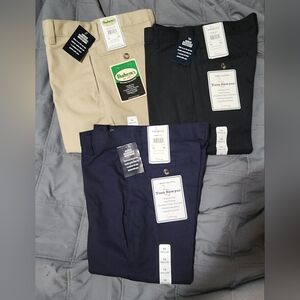 Young Men's Pants - Black, Navy, and Tan NWT